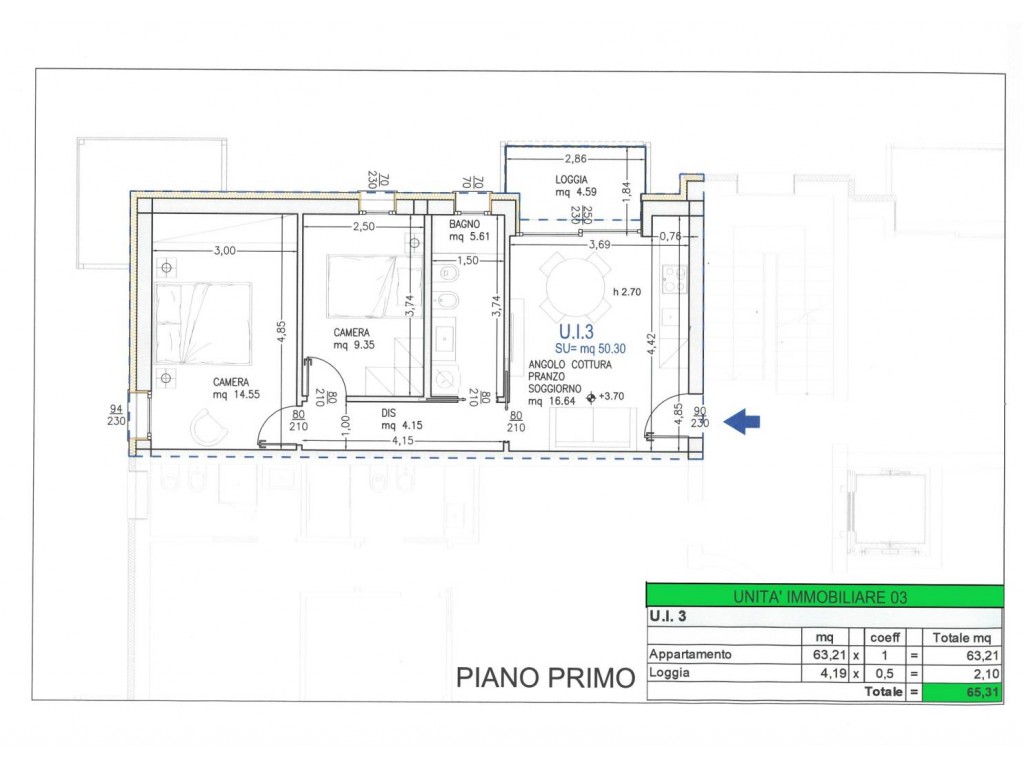 planimetria 1p lato sx